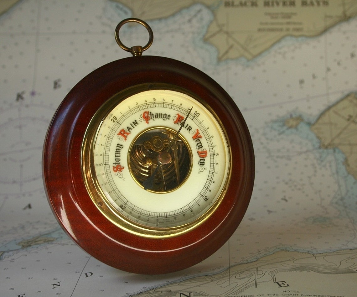 Vintage barometer West Germany Etsy