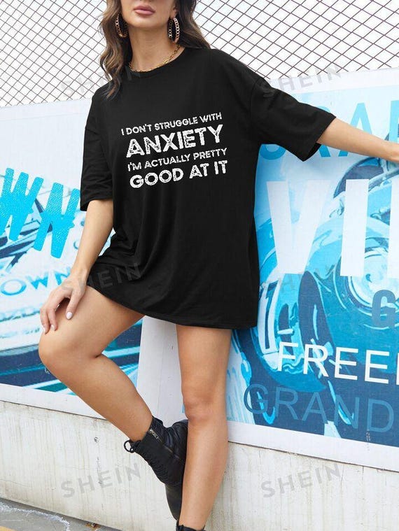 Anxiety Comfort Shirt, Gentle Reminder Tee, Mental Health Awareness Top, Calm Mind Tshirt, Support Gift Shop Name : RoyalClothingParis