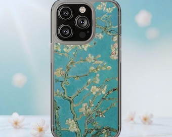 Almond Blossom Artwork Phone Case, Clear Case