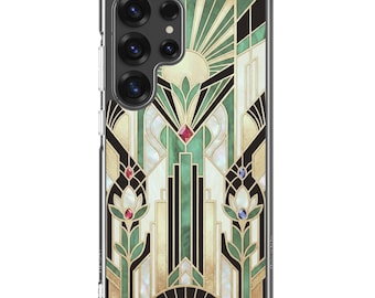 Clear Art Deco Case for Samsung®