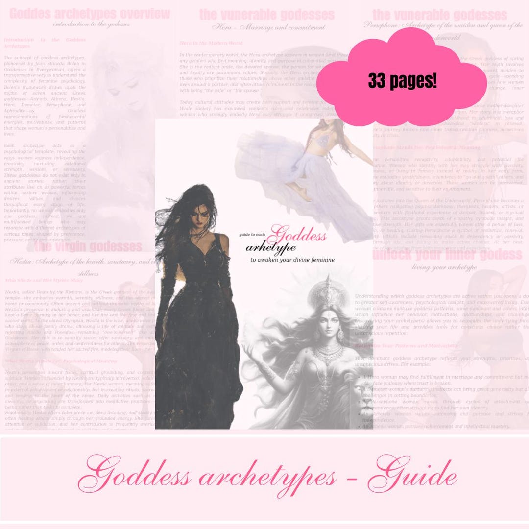 Goddess Archetypes Guide | Unlock Your Divine Feminine Power & Inner ...