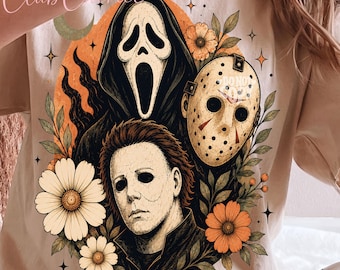 Vintage Horror Collage PNG | Retro Halloween Fan Art (Digital Download)