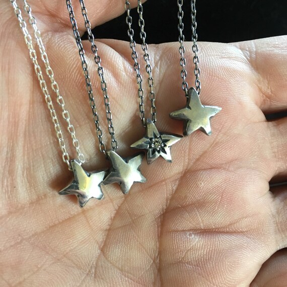 chunky star necklace