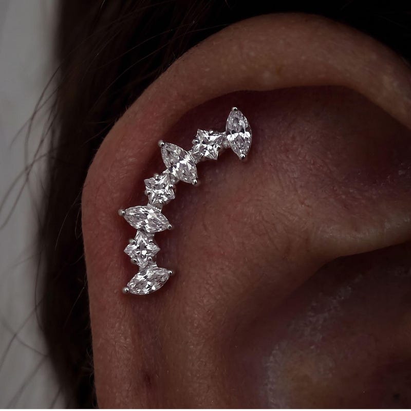 Ear Grade R Marquise Conch Climber - Etsy