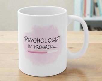 Tazza da psicologo - Regalo per aspiranti psicologi, Regalo per studenti di psicologia, Tazza da caffè per studenti