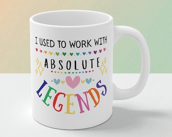 Funny Leaving Gift Mug - Retirement Gifts For Co-worker Or Work Bestie - New Job, Office