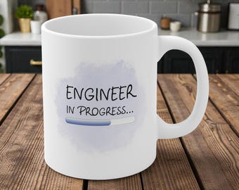 Ingenieurmok - cadeau ingenieur - grappig koffiekopje stagiair ingenieur student
