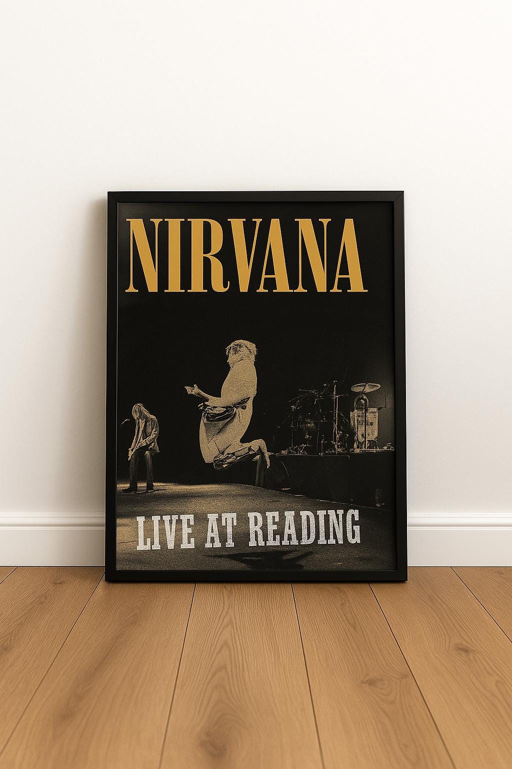 超レア 非売品 NIRVANA LIVE AT REDDING ポスター 超レア 非売品 NIRVANA LIVE AT REDDING ポスター