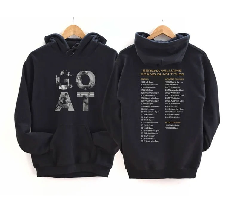 Serena Williams Goat Double Sided Hoodie