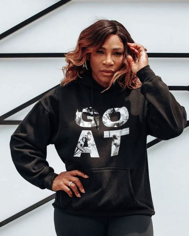 Serena Williams Goat Double Sided Hoodie