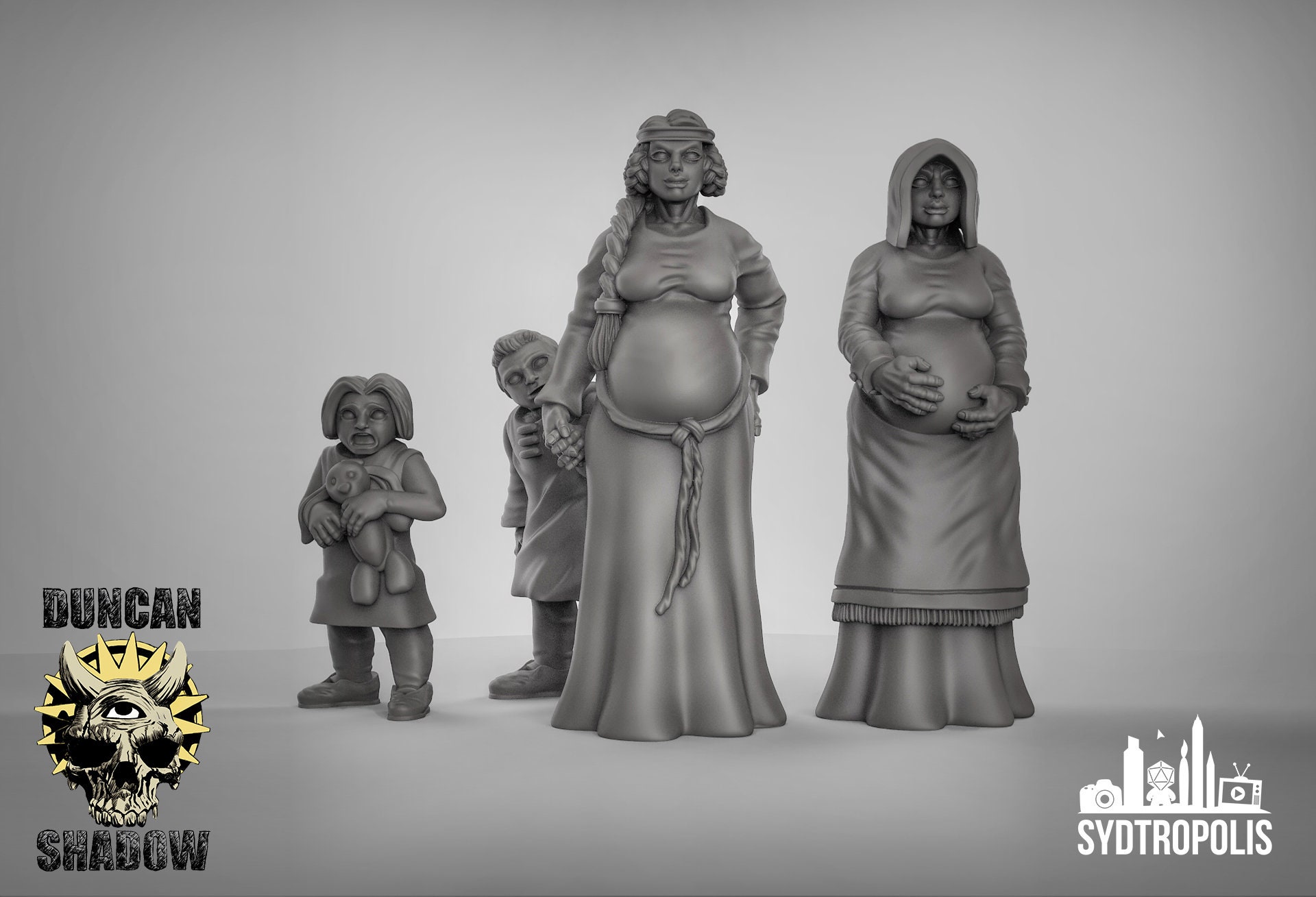 3d Pregnant Girls