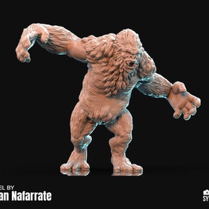 Yeti Miniature - 3D Printed Model by Brayan Nafarrate