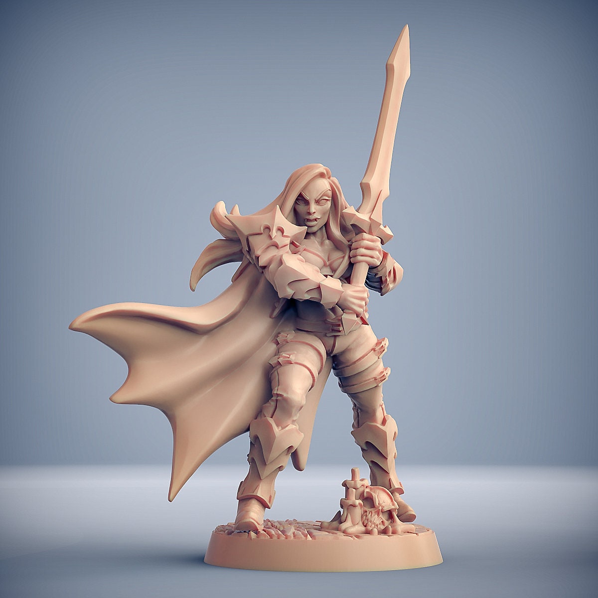 Drakenmir the Bone Lord Soulless Vampire Miniature 3D Printed Artisan Guild Model