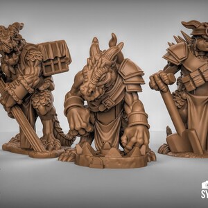 Kobold Trappers Miniatures - 3D Printed  Duncan Shadow Louca Models