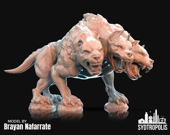 Cerberus Miniature - 3D Printed Model by Brayan Nafarrate
