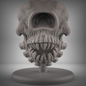 Lich Horror / Death Tyrant Miniature - 3D Printed Duncan Shadow Louca Model