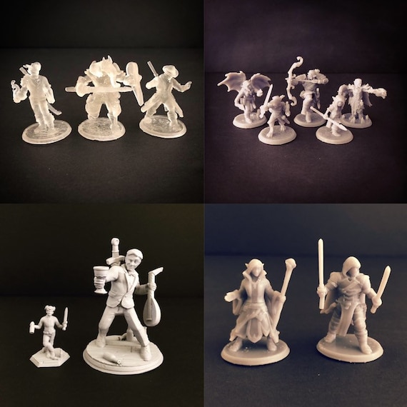 Help with finishing. What could I use to fill in these gaps? :  r/PrintedMinis
