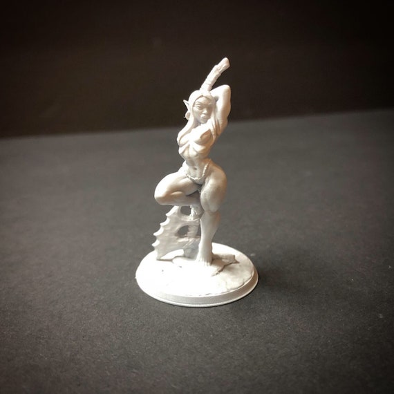 Yagraz Orc Beauty Miniature 3D Printed Artisan Guild Model Yagraz Orc Beauty Miniature 3D Printed Artisan Guild Model
