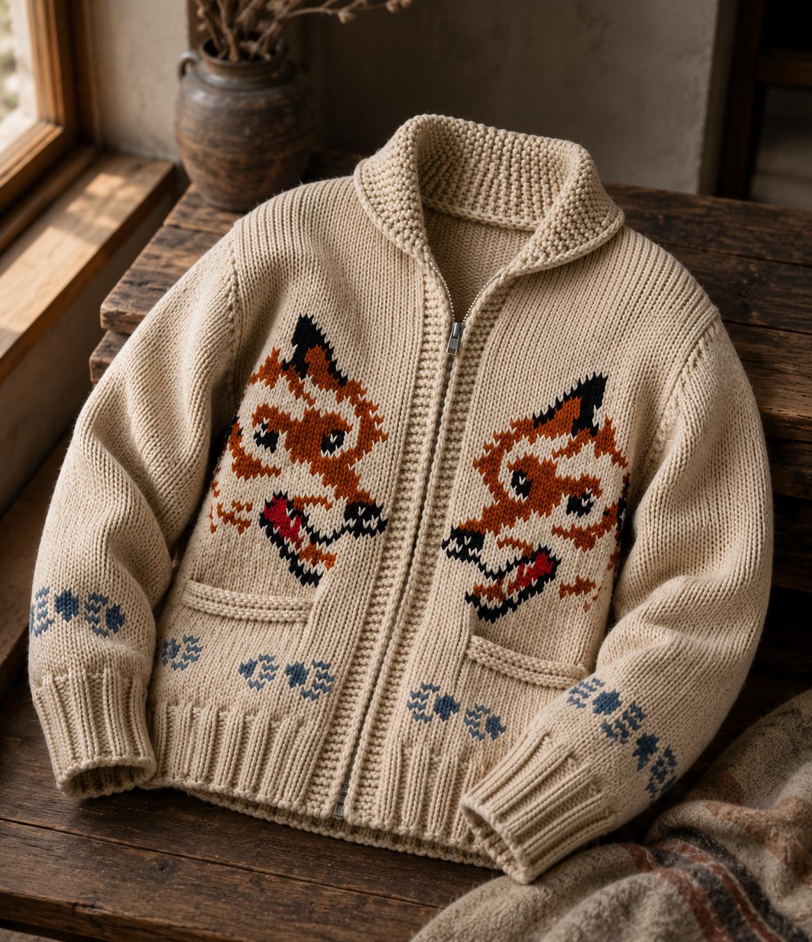 Nordic Knit Zip - Etsy New Zealand