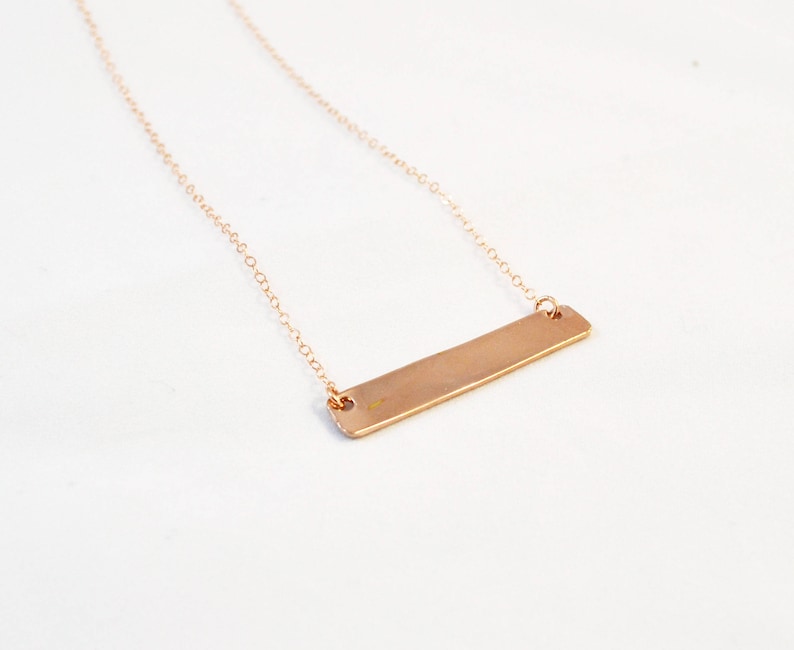 gold bar necklace, bar necklace, personalized bar, personalized jewelry, custom bar necklace, name necklace, name bar, hand stamped bar, calligraphy font, mothers necklace, for mom, layering, personalizable