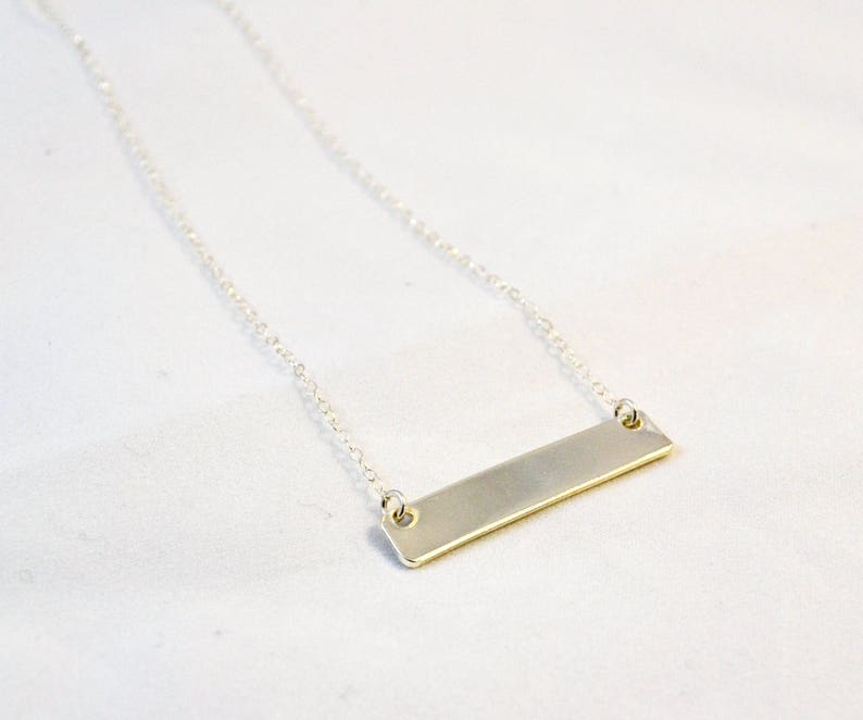 gold bar necklace, bar necklace, rose gold bar, personalized bar, personalized jewelry, custom bar necklace, name necklace, name bar, hand stamped bar, calligraphy font, mothers necklace, for mom, personalizable