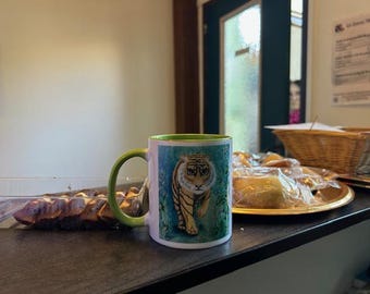 Chinese Zodiac TIGER Mug – Ceramic Horoscope Drinkware, Bold Animal Art