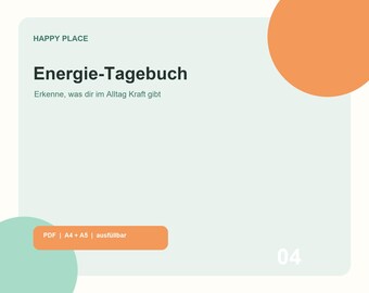 Energidagbok – registrerar sömn, humör och stress