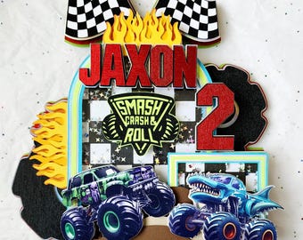 Monster Truck Cake Topper