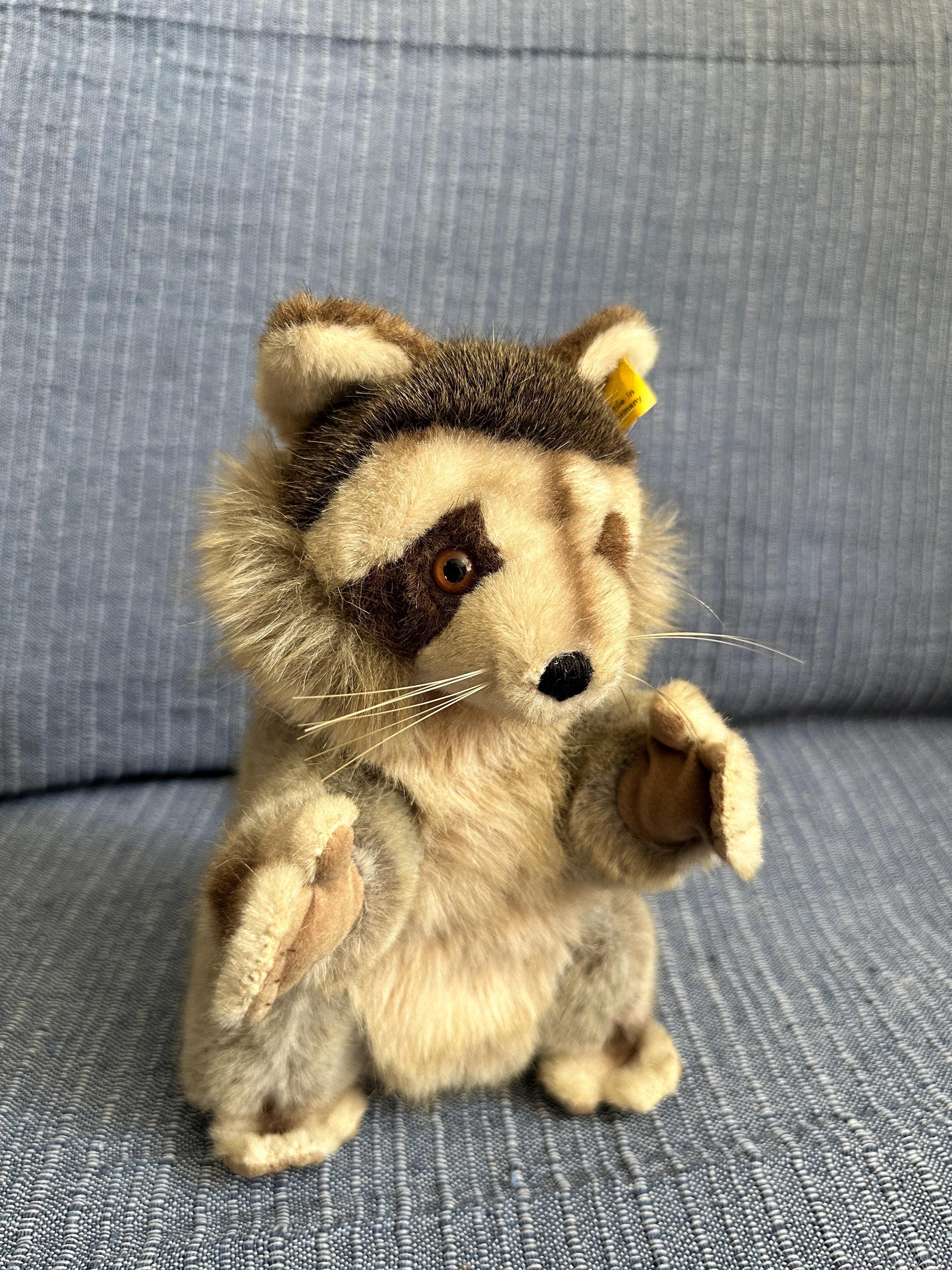 Vintage Steiff Raccoon - Etsy