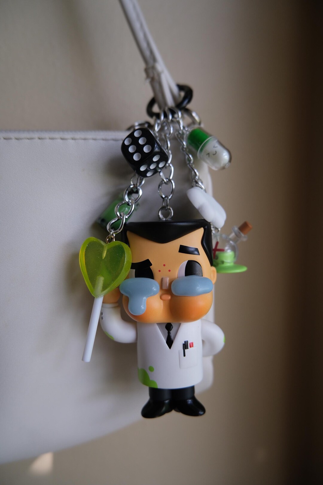 Professor ~ Cry Baby X Powerpuff Girls Bag Charm Keychain | Authentic ...