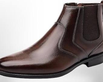 Holy dove Men's genuine leather boots