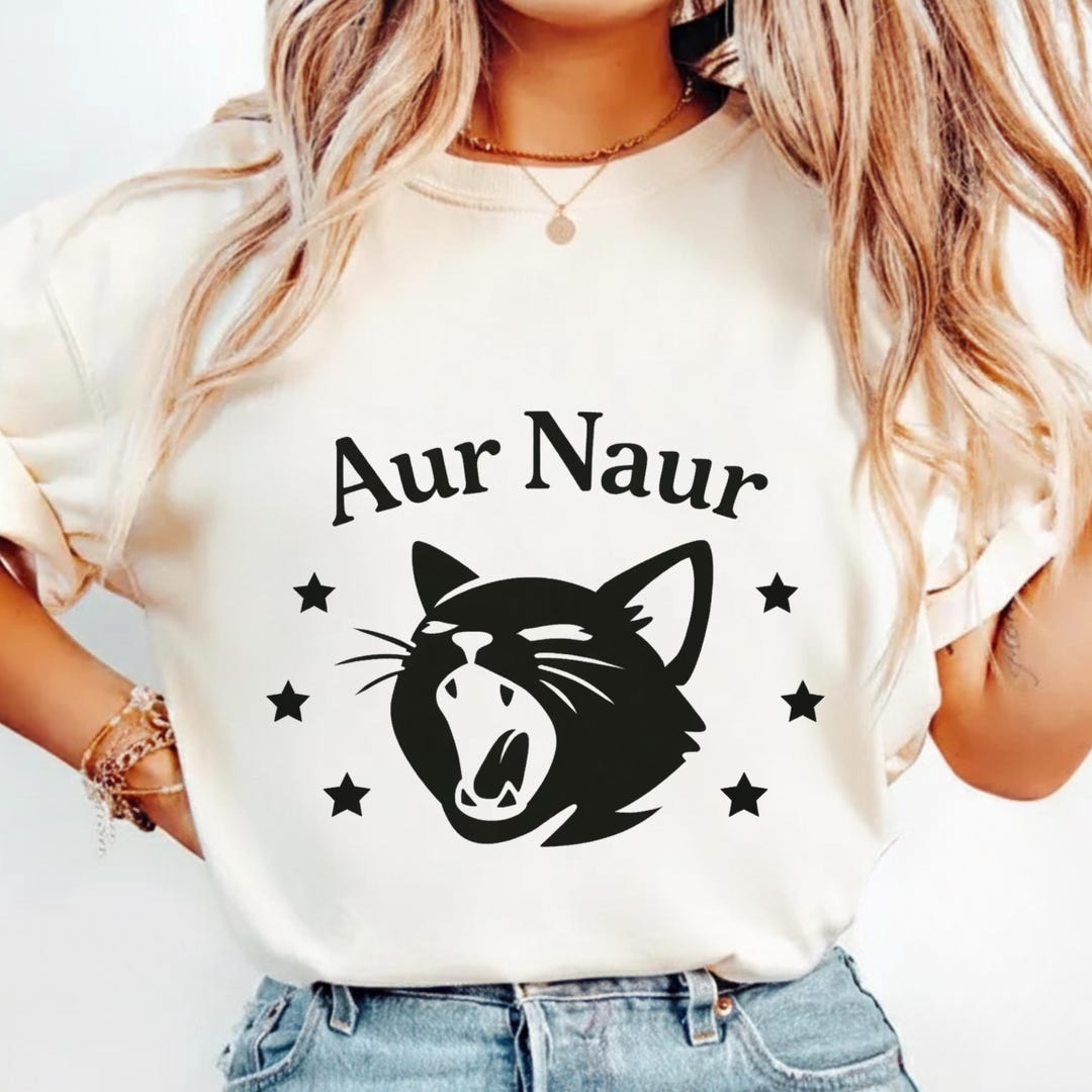 Funny Cat Meme Shirt – AUR Naur Oh No T-shirt, Australian Accent Humor ...