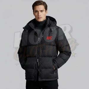 Jack met HC-logo in Polo Ralph Lauren Gorham-stijl - Handgemaakte pufferjas voor heren