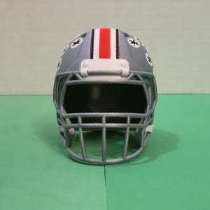Mini casco de fútbol americano de los Ohio State Buckeyes: réplica impresa en 3D