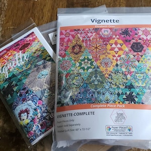 Indie Hipster Designs Vignette Quilt EPP Kit - English Paper Piecing - by Paper Pieces