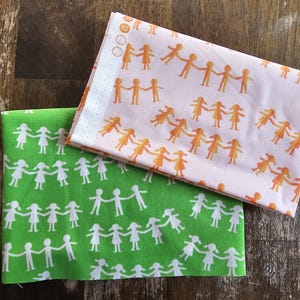 Heather Ross - Kinder Paper Dolls Fat Quarter Bundle - Tessuti Windham