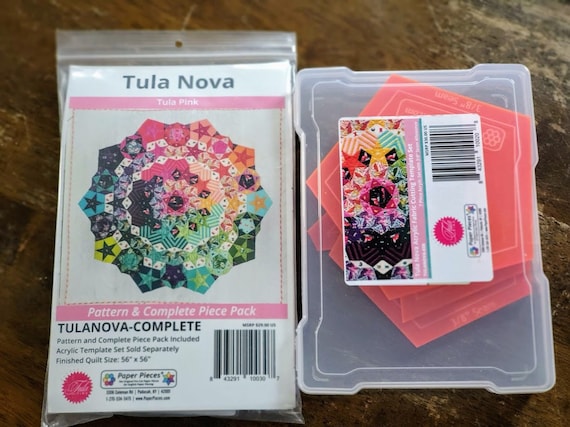 Tula Pink Nova EPP Kit English Paper Piecing by Paper Pieces - Etsy