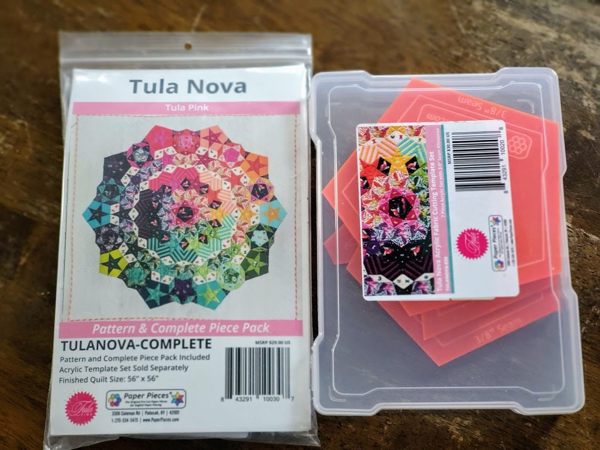 Tula Pink Nova EPP Kit English Paper Piecing by Paper | Etsy