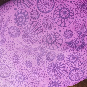 Tula Pink Acacia Hummingbird Dusk Fat Quarter - OOP / HTF