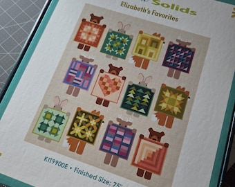 IN STOCK!!! Show and Tell Quilt Kit Boxed including Pattern - by Elizabeth Hartman for Moda Fabrics
