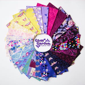 Confezione da un quarto di tessuto Glow Garden - Sarah Watts - Ruby Star Society di Moda Fabrics