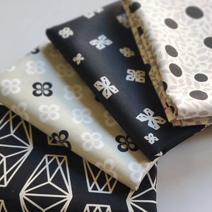 Black and White Collection Fat Quarter Bundle - C&S Fabrics