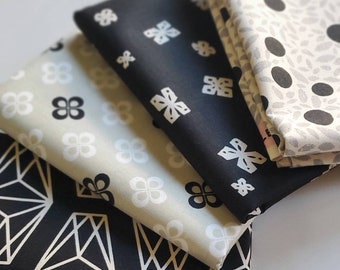 Black and White Collection Fat Quarter Bundle - C&S Fabrics