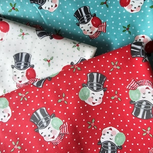 Sweet Christmas Fat Quarter Bundle by Urban Chiks - Moda Fabrics