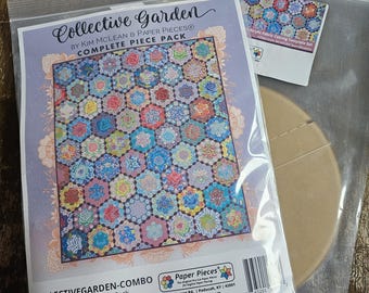 Collective Garden EPP Kit - English Paper Piecing - by Paper Pieces