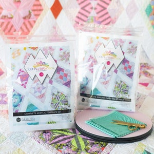 Queen of Diamonds Quilt EPP Kit - English Paper Piecing