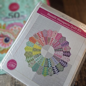 Tula Pink - Moonlit Menagerie Quilt Kit - Full Moon Forest II collection - by Free Spirit Fabrics