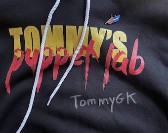 Autographed and Pinned Tommy's Puppet Lab Hoodies (Adult)