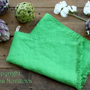 Linen Tea Towel. Kitchen Dish Cloth. Simple and Rustic. Ready to FREE ship.
