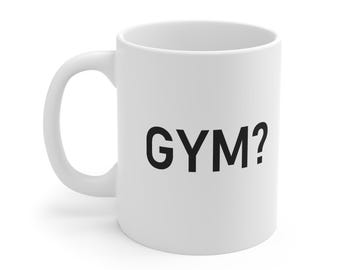 Taza de gimnasio novedosa